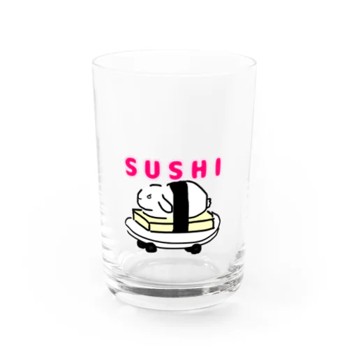 SUSHIうさぎ Water Glass