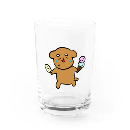 暑すぎいぬ Water Glass