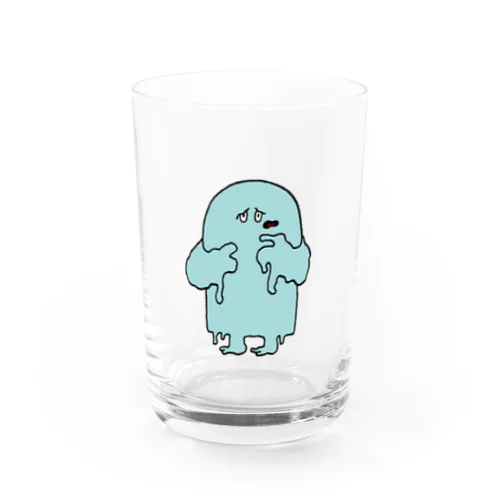 とけかけアイスくん Water Glass