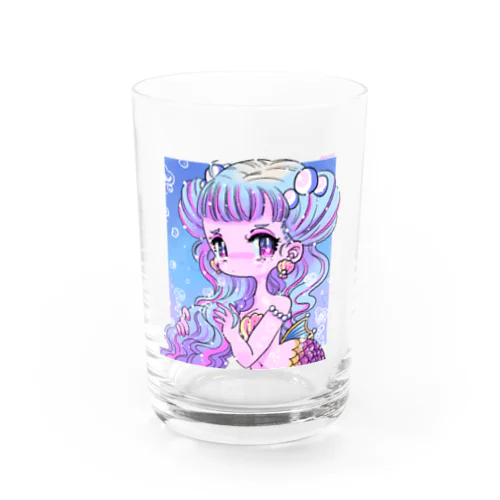 Tear drop Mermaid Water Glass