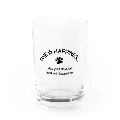 ONE☆HAPPINESS Water Glass