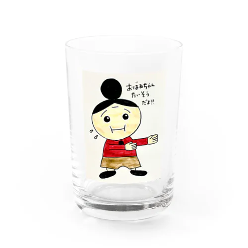 おばあちゃんたいそう Water Glass