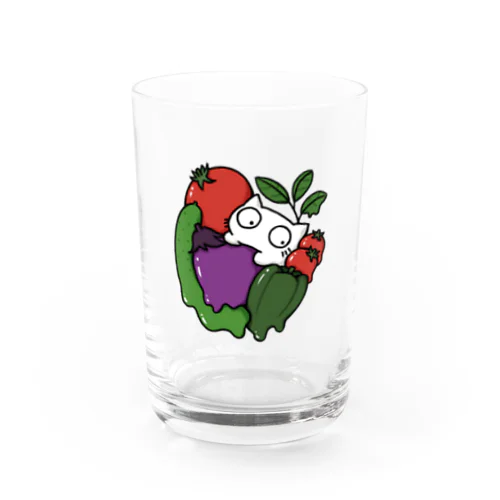 summer vegetables Water Glass