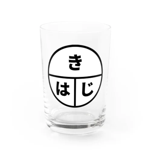 はじきの法則Tシャツ Water Glass