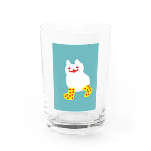 ねこ Water Glass