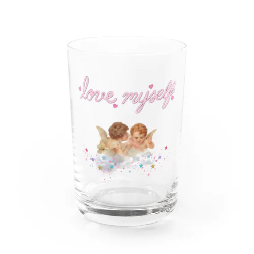 ♡Love Myself♡ Water Glass