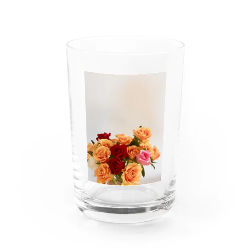 Flower  Water Glass