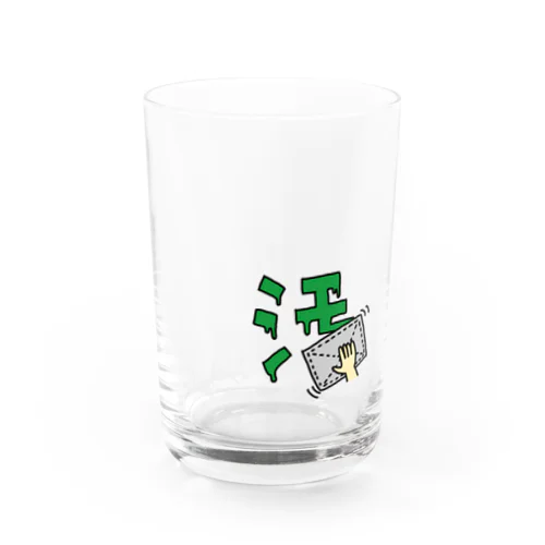 汚れがなかなか落ちない Water Glass