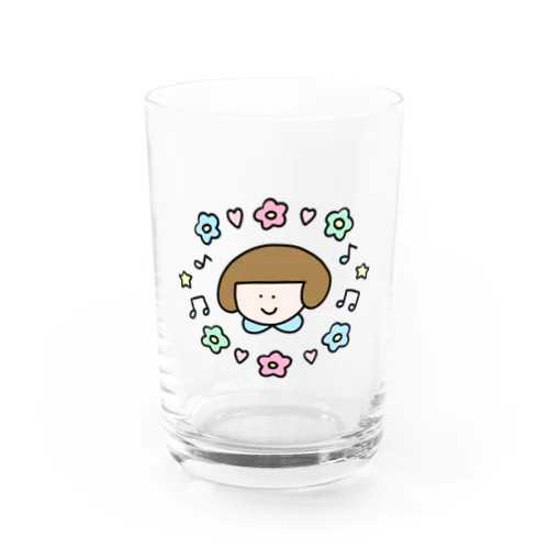 花と音楽、ぼぶこちゃん Water Glass