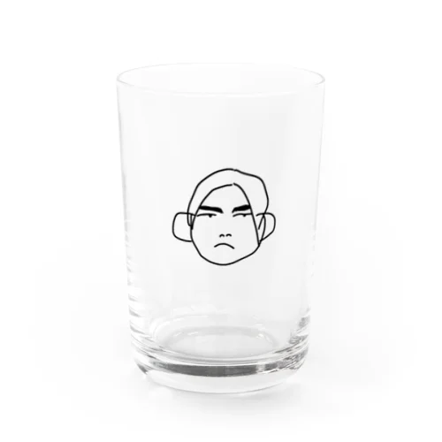 前回の似顔絵 Water Glass