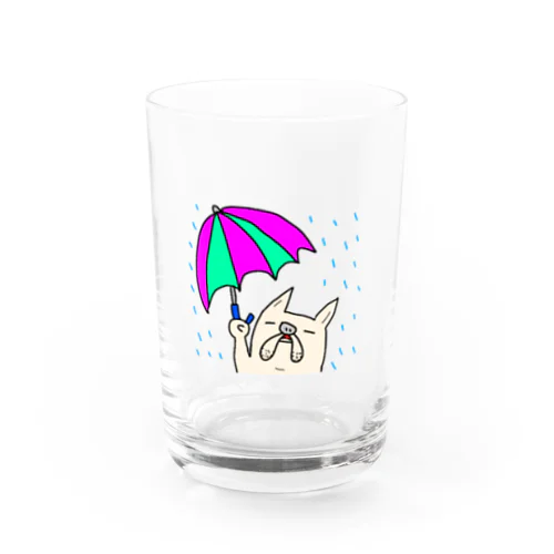 雨の日ミルミル☔ Water Glass