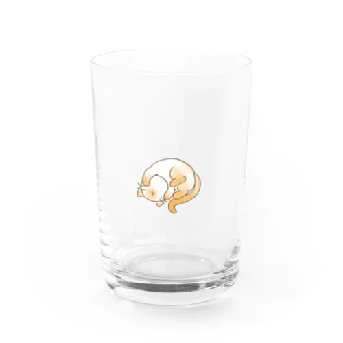 もうダメェ猫 Water Glass