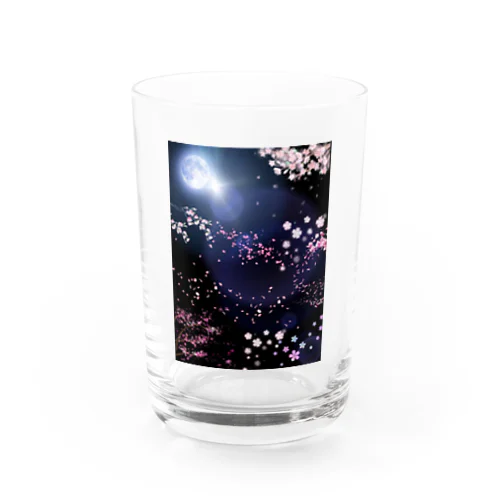 夜桜スマホカバー Water Glass