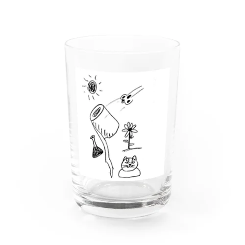 盃にあなたを入れたい朝 Water Glass