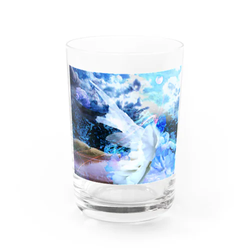 牡丹の夢　moon Water Glass