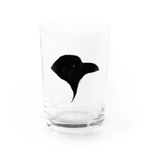 ハシブトガラス Water Glass