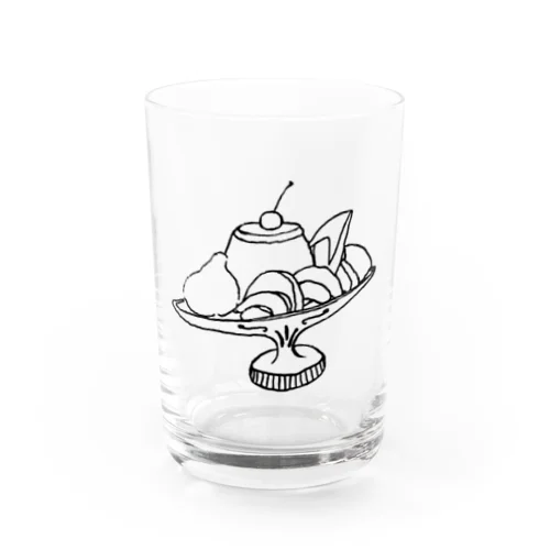 プリン・ア・ラ・モード　全透過 Water Glass