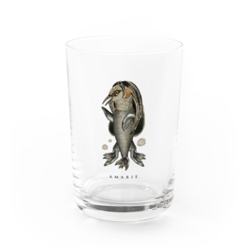 アマビエ グラス Water Glass
