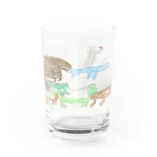 おれのきょうりゅうたち Water Glass