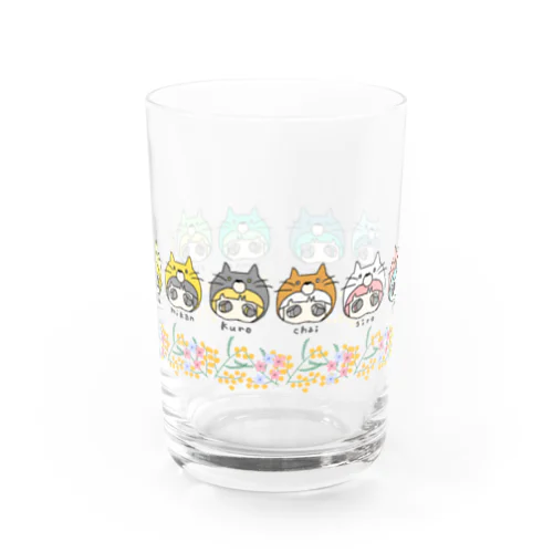 ぬこ Water Glass