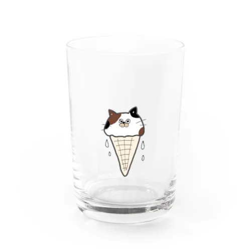 溶けねこ Water Glass