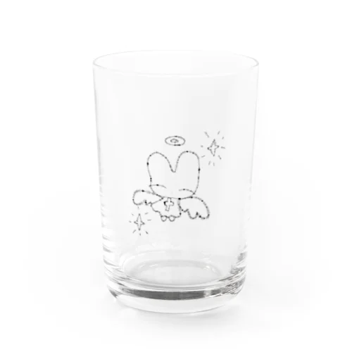 うさちゃん天使 Water Glass