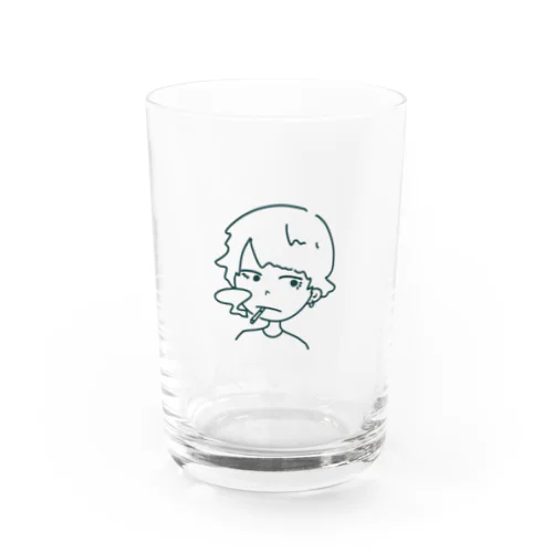 けだるげ(線のみ) Water Glass