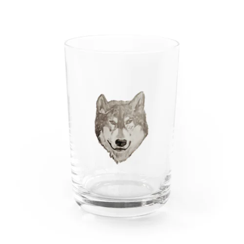 狼 狼犬 グッズ Water Glass