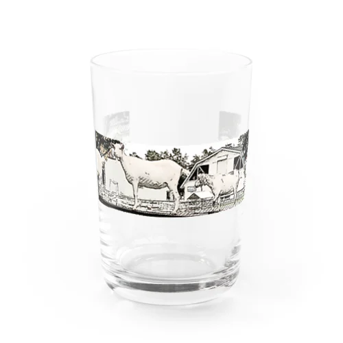 整列する山羊 Water Glass