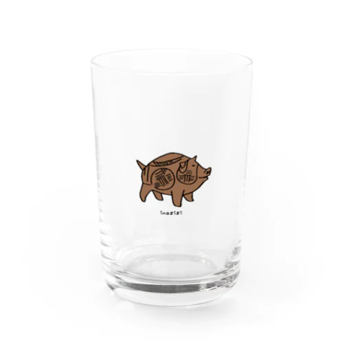 猪型土偶 グラス
