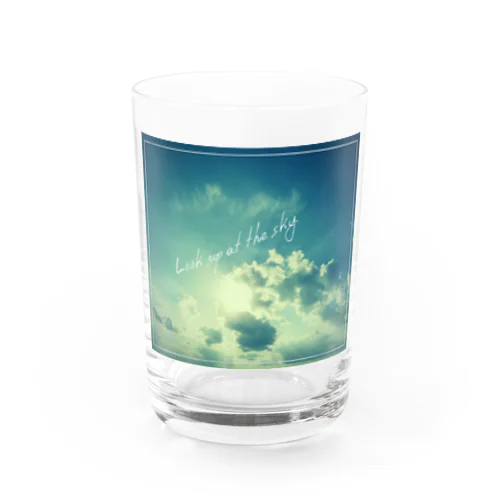 きょうのそら「青空」　Filter③ Water Glass