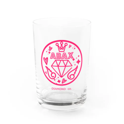 ABAX DIAMOND co. 丸型cute柄 Water Glass