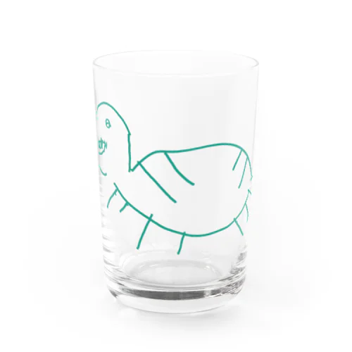 恐竜 Water Glass