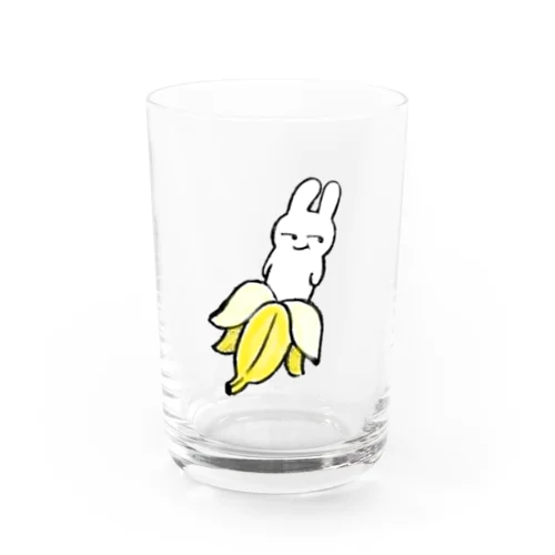 うさぎバナナ グラス