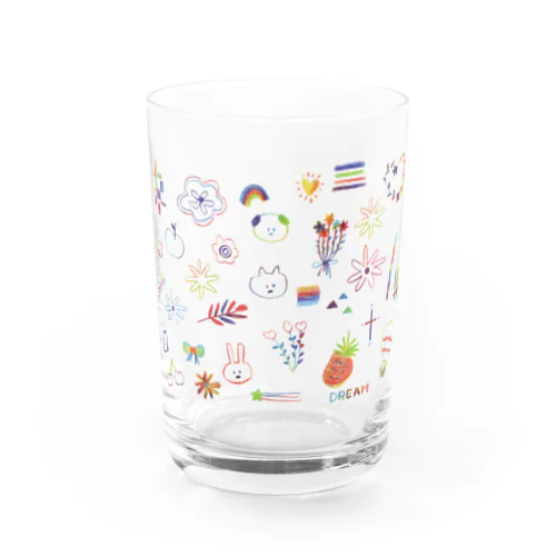 ゆめいっぱい Water Glass