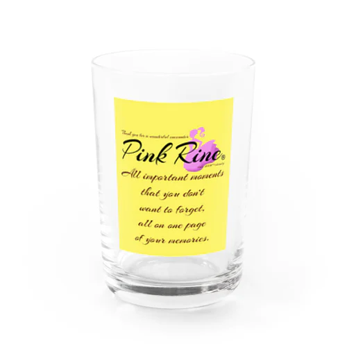 【Pink Rine】オリジナル Water Glass