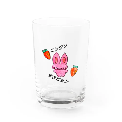 うさぴょん Water Glass