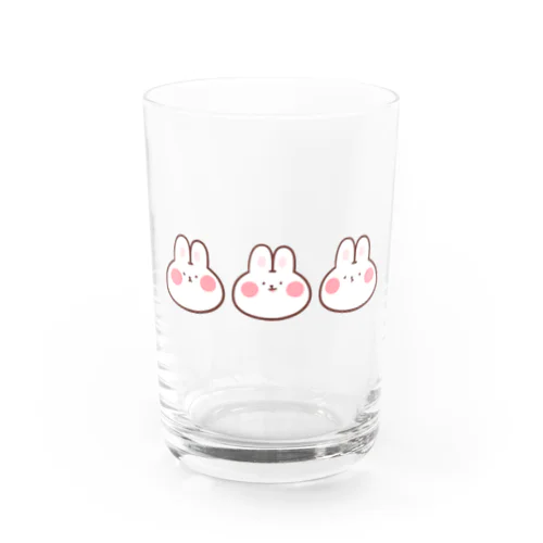 うさんきょうだい Water Glass