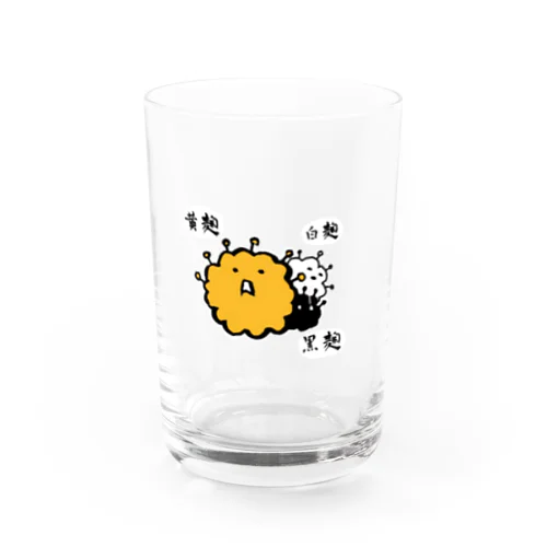 麹菌ちゃんトリオ Water Glass