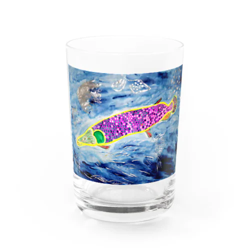 ピラルクーグラス Water Glass