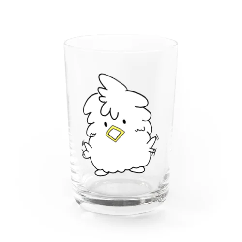 モケちゃん 喜び Water Glass