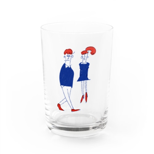 ふたり Water Glass
