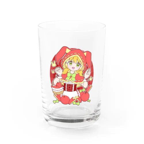 うさぎリンゴ赤ずきんちゃん Water Glass