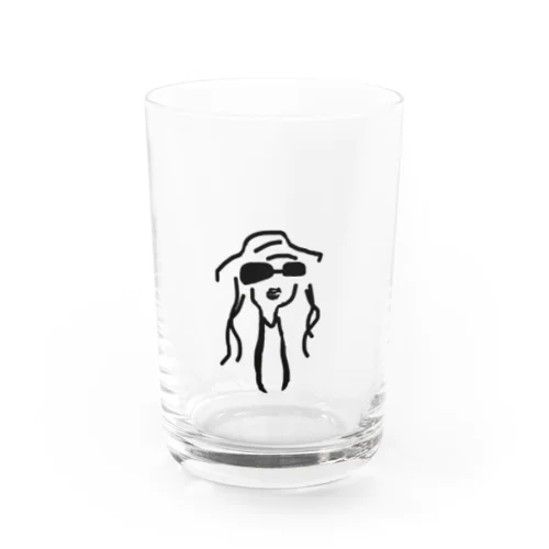 おんなのこ モアさん Water Glass