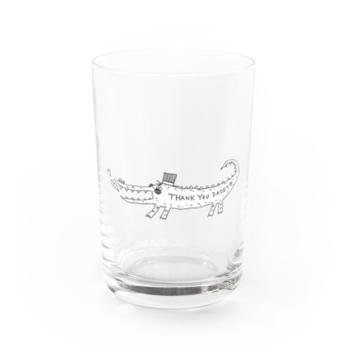 お父さんグッズ Water Glass