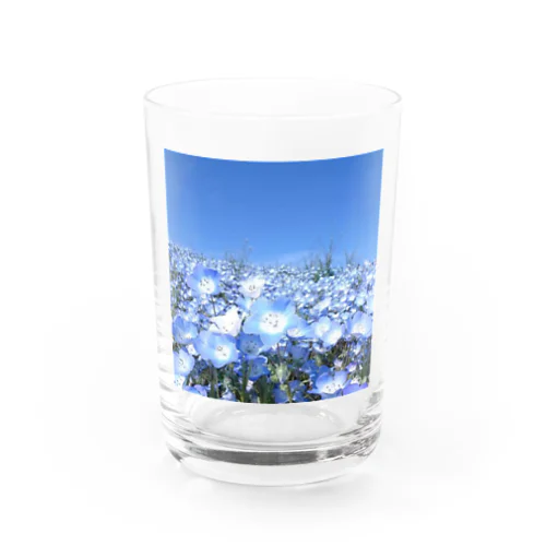 ネモフィラブルー💙 Water Glass