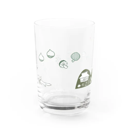 兵十の家とごんぎつね Water Glass