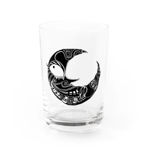 Moon night Water Glass