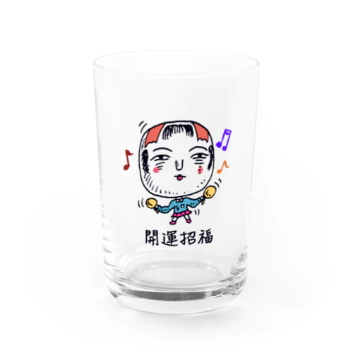 開運招福 Water Glass