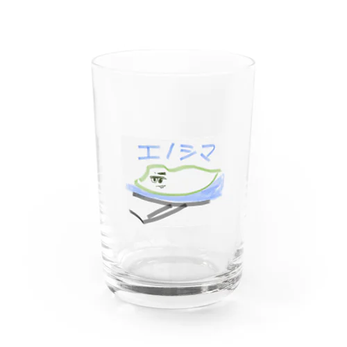 エノシマさん Water Glass